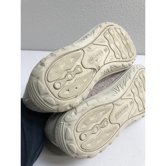 Skechers Relaxed Fit Shoes Womens Size 11 Taupe Slip On Memory Foam Comfort - Picture 8 of 12